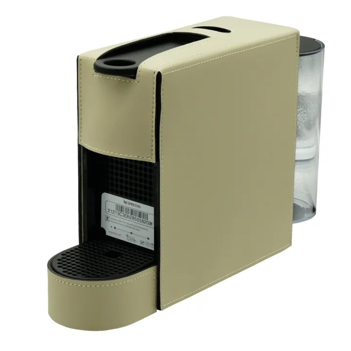 Visual LEATHER COVER FOR NESPRESSO COFFEE MACHINE