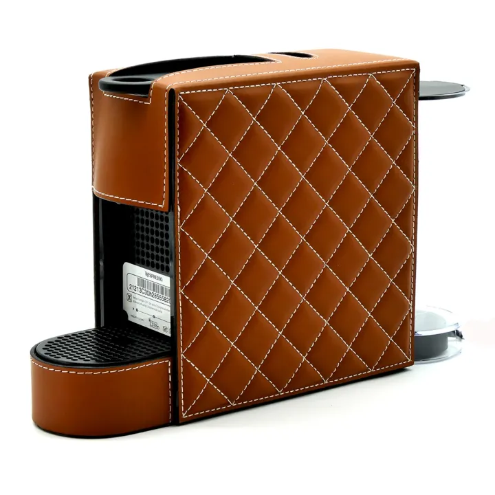 Visual LEATHER COVER FOR NESPRESSO COFFEE MACHINE