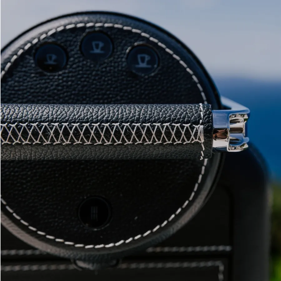 Visual COFFEE MACHINE PROFESSIONAL NESPRESSO COVERED IN LEATHER