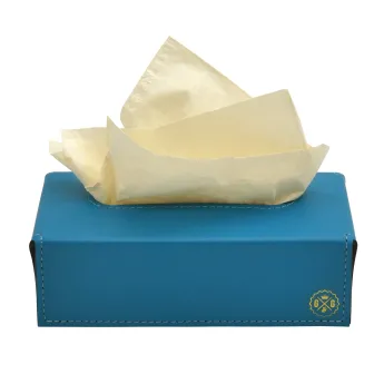 LEATHER COVER FOR TISSUE BOX