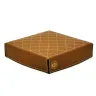 Visual SOFT PIN TRAY IN SMOOTH LEATHER WITH DIAMOND QUILTING