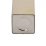 Visual SQUARE STAINLESS STEEL TOOTHBRUSH HOLDER COVERED IN LEATHER