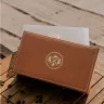 Visual NESPRESSO CAPSULE BOX COVERED WITH LEATHER