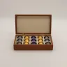 Visual NESPRESSO CAPSULE BOX COVERED WITH LEATHER