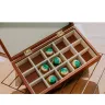 Visual NESPRESSO CAPSULE BOX COVERED WITH LEATHER